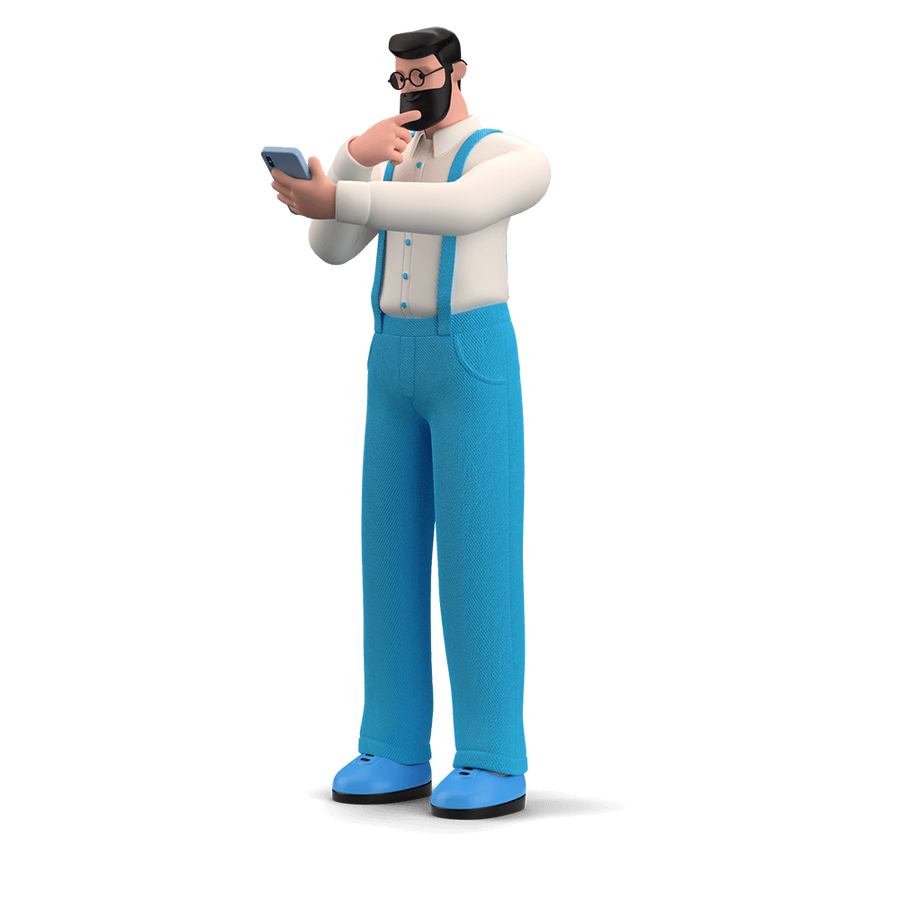 character builder, mobile device _ smartphone, phone, mobile, man, device.png